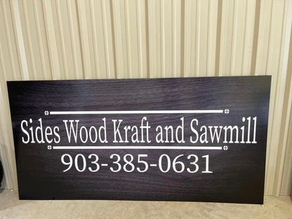 Aluminum Sign